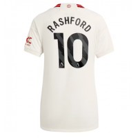 Dámy Fotbalový dres Manchester United Marcus Rashford #10 2023-24 Třetí Krátký Rukáv